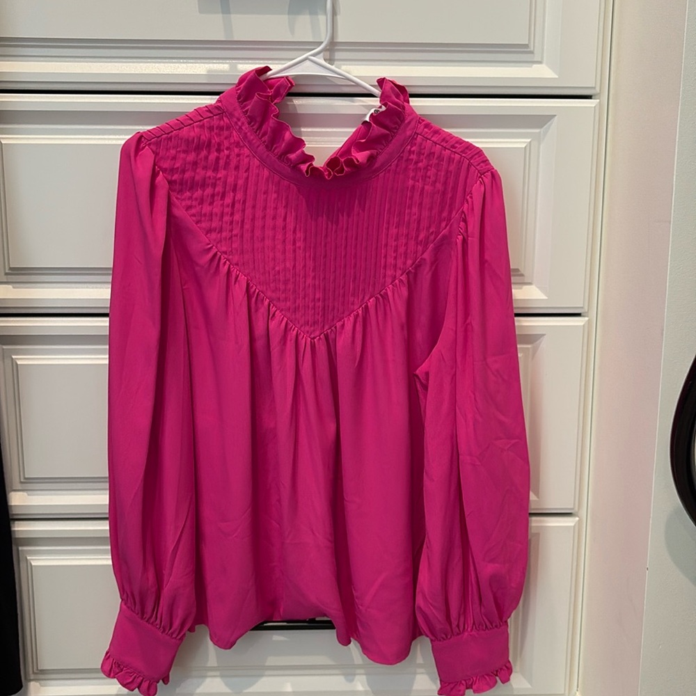 CROSBY Hot Pink Top